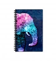 Cahier de texte rainbow elephant