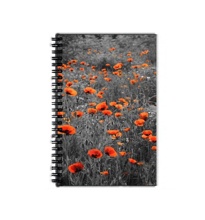 Cahier de texte Red and Black Field