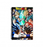 Cahier de texte Rivals for life Goku x Vegeta
