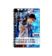 Cahier de texte Suga BTS Kpop