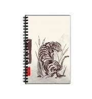 Cahier de texte Tiger Japan Watercolor Art