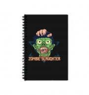 Cahier de texte Zombie slaughter illustration