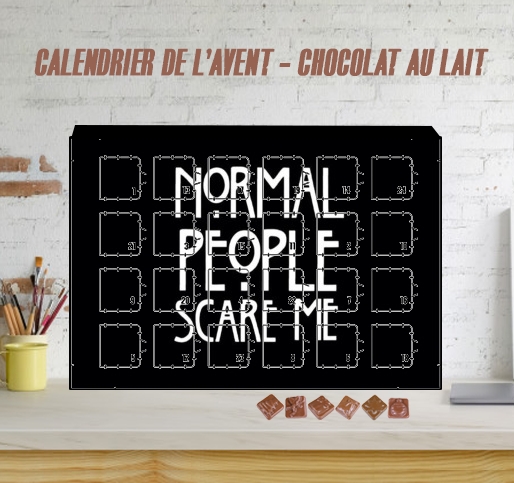 Calendrier de l'avent American Horror Story Normal people scares me