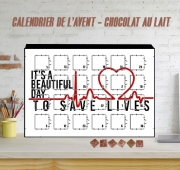 Calendrier de l'avent Beautiful Day to save life