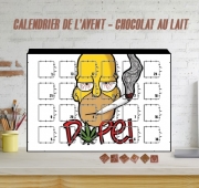 Calendrier de l'avent Homer Dope Weed Smoking Cannabis