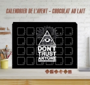 Calendrier de l'avent Illuminati Dont trust anyone
