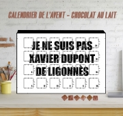 Calendrier de l'avent Je ne suis pas Xavier Dupont De Ligonnes - Nom du criminel modifiable
