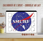 Calendrier de l'avent Nasa Parodie Smurfs in Space