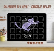 Calendrier de l'avent Reiki Animal chat violet