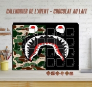 Calendrier de l'avent Shark Bape Camo Military Bicolor