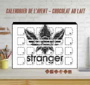 Calendrier de l'avent Stranger Things Demogorgon Monstre Parodie Adidas Logo Serie TV