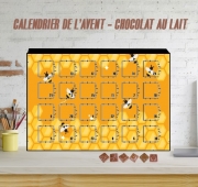 Calendrier de l'avent Yellow hive with bees