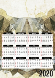 Calendrier abstract owl