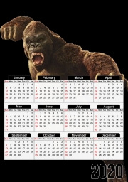 Calendrier Angry Gorilla