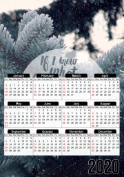 Calendrier Because of You