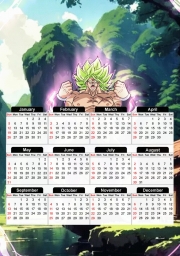 Calendrier Broly Powerful