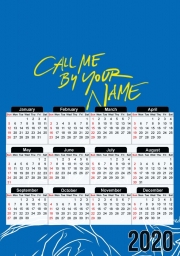 Calendrier Call me by your name