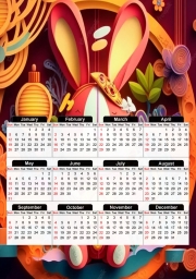 Calendrier Chinese New Year 2023