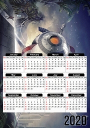 Calendrier Comet Ship Capitaine Flam