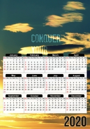 Calendrier Conquer Your World
