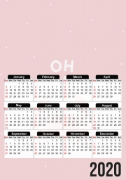 Calendrier Crabe Pinky