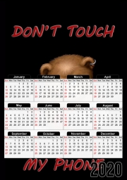 Calendrier Don't touch my phone