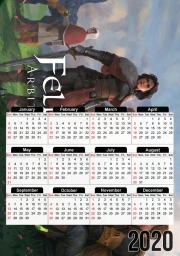 Calendrier Fell Seal Tactical RPG