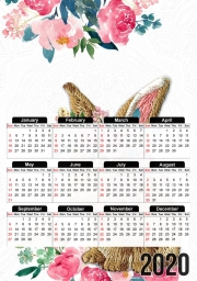Calendrier Flower Friends bunny Lace Lapin