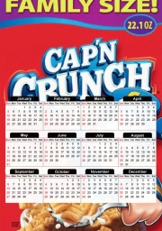 Calendrier Food Capn Crunch