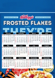 Calendrier Food Frosted Flakes