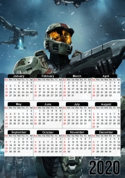 Calendrier Halo War Game