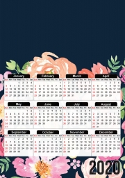 Calendrier Initiale Flower