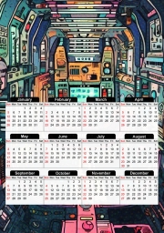 Calendrier Inside ship space