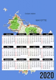 Calendrier Mayotte Carte 976