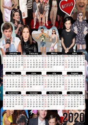 Calendrier Millie Bobby Brown collage