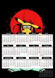 Calendrier Pikachu Bulbasaur Naruto