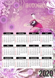 Calendrier PINK PEACOCK