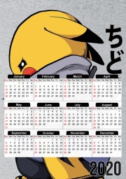 Calendrier Sasuke x Pikachu