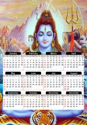Calendrier Shiva God