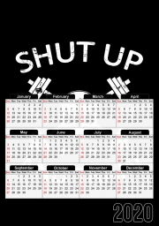 Calendrier Shut Up and Train