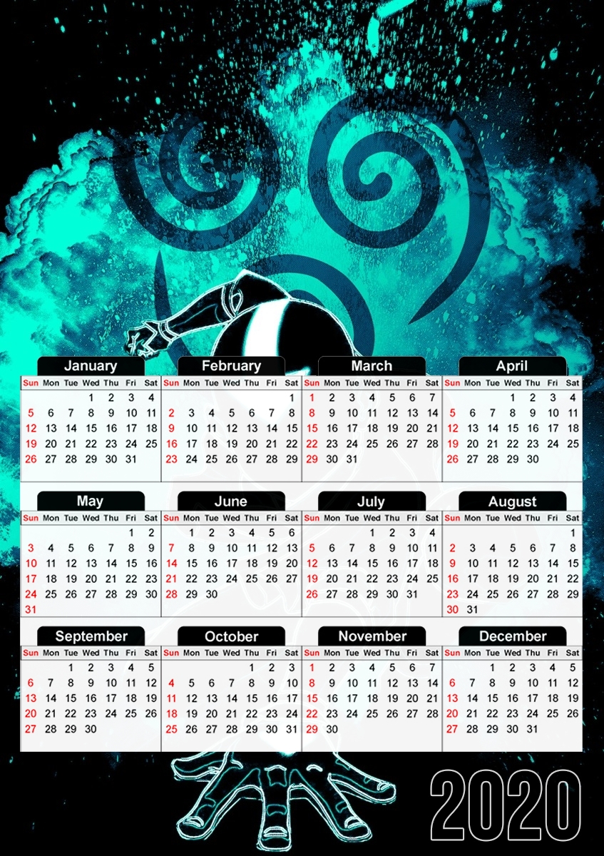 Calendrier Soul of the Airbender