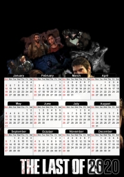 Calendrier The Last Of Us Zombie Horror