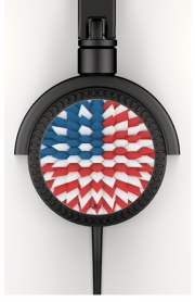Casque Audio 3D Poly USA flag