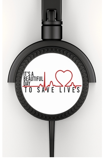 Casque Audio Beautiful Day to save life