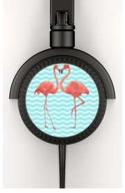 Casque Audio flamingo love