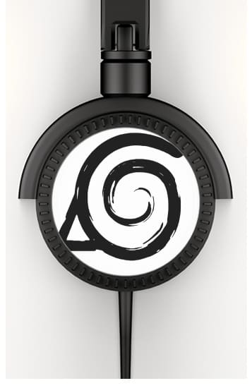 Casque Audio Konoha Symbol Grunge art