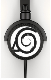 Casque Audio Konoha Symbol Grunge art