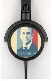 Casque Audio Macron Propaganda En marche la France