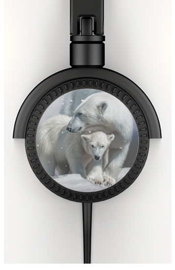 Casque Audio Polar bear family