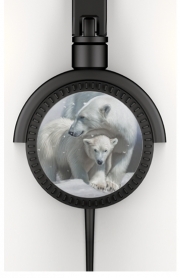 Casque Audio Polar bear family
